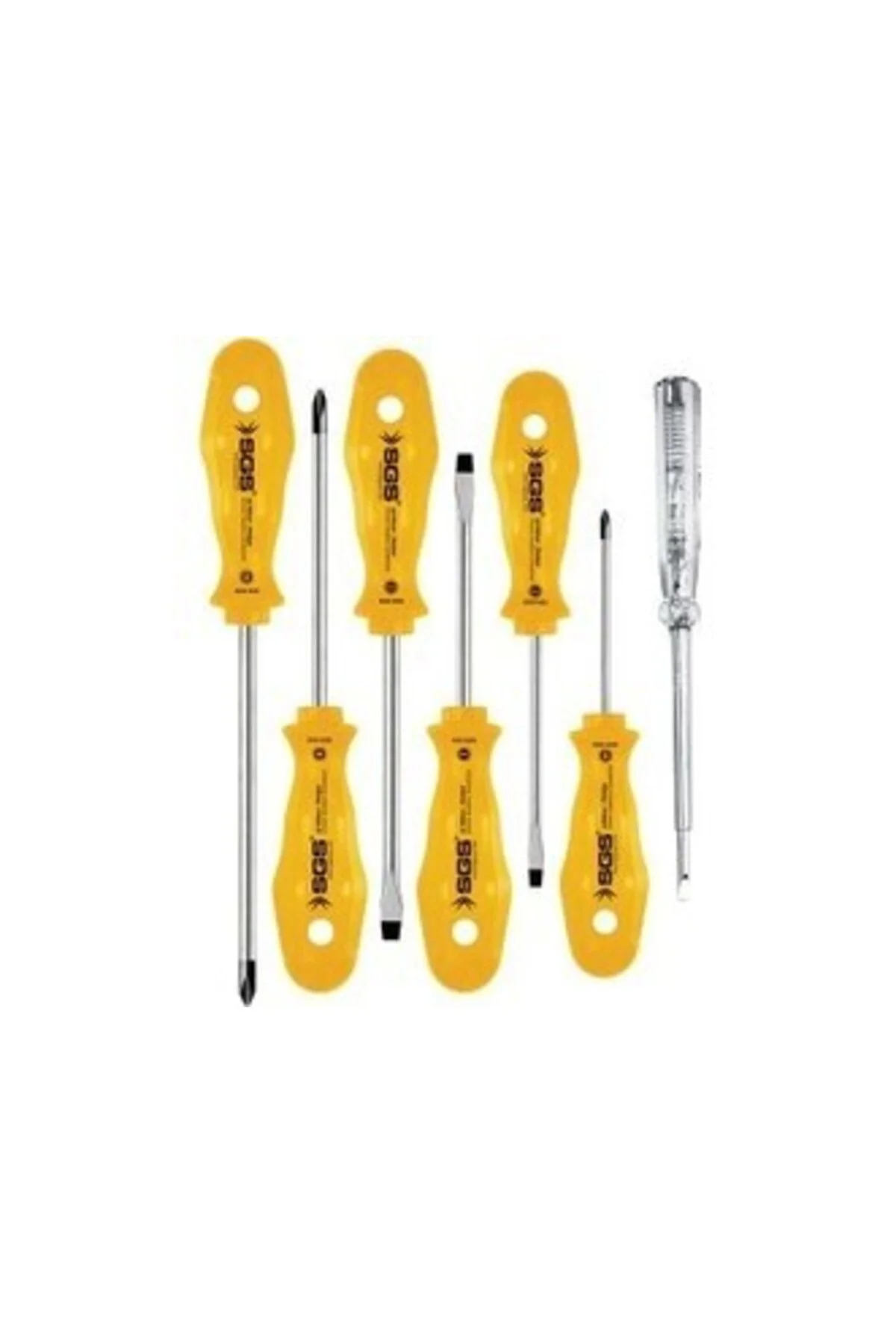 SGS1040 7 Li Tornavida Seti (Yellow Serıes)