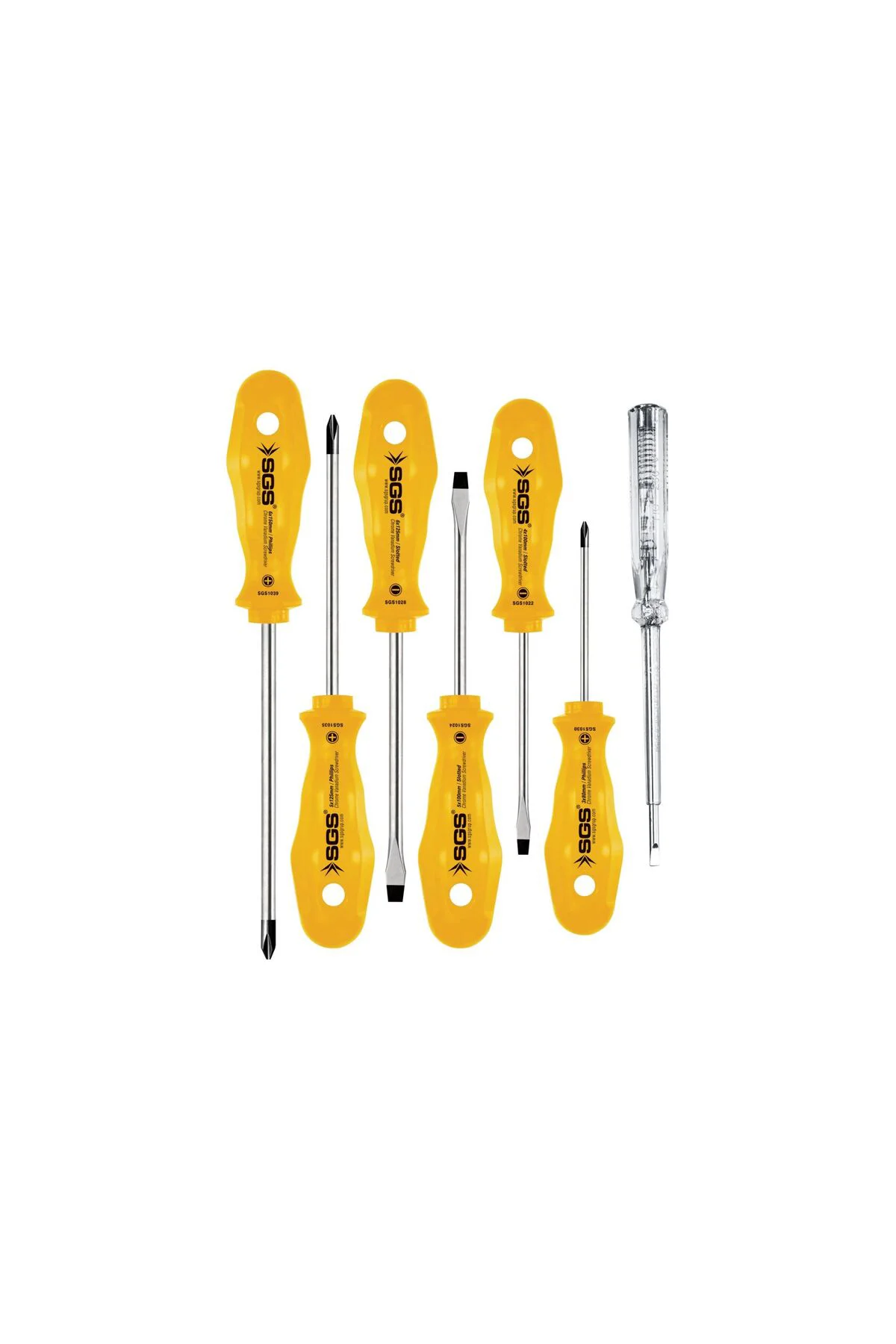 SGS1040 7 Lİ TORNAVİDA SETİ YELLOW SERIES