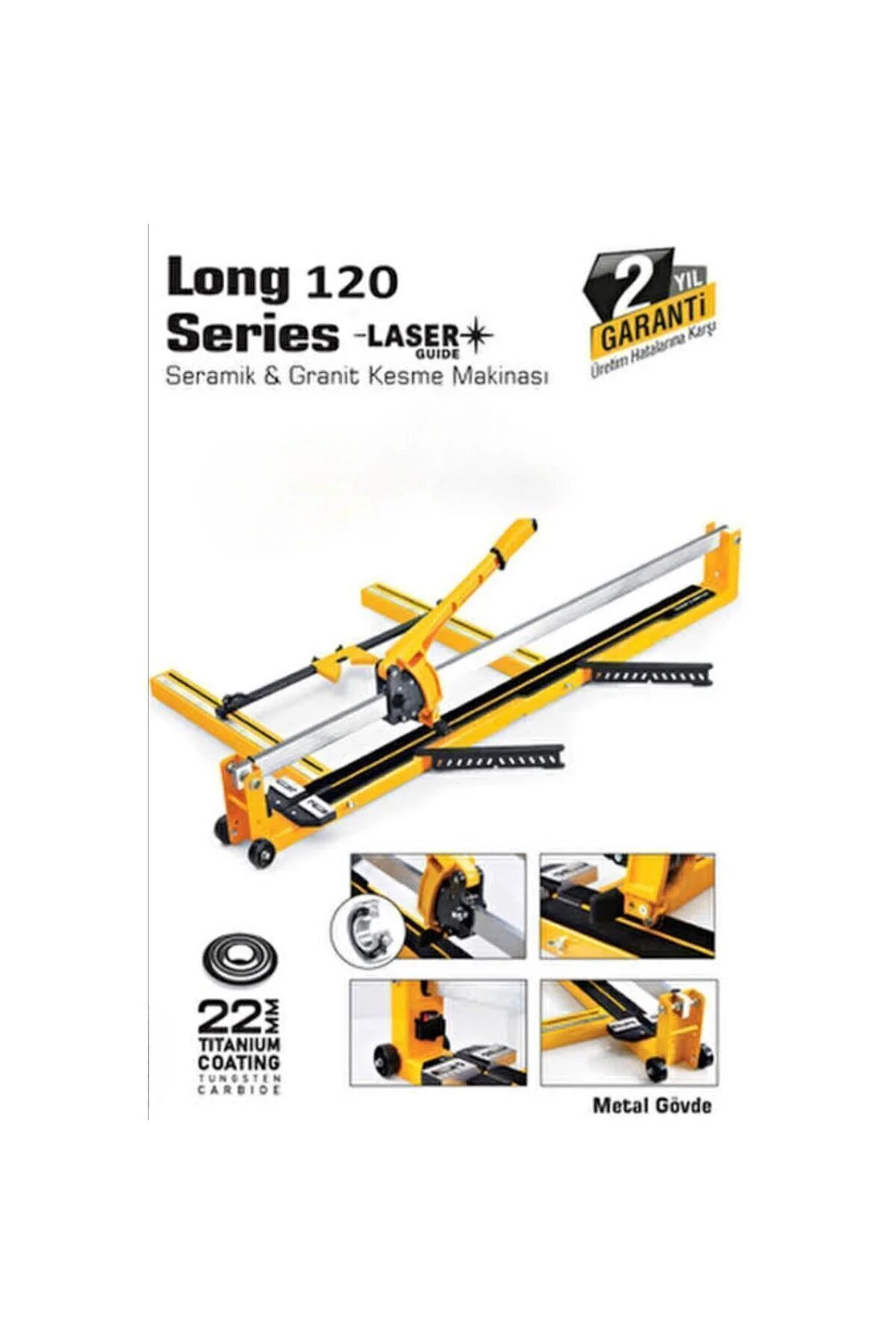 SGS111 Long 120 Lazerli Seramik Granit Fayans Kesme Makinesi 1200