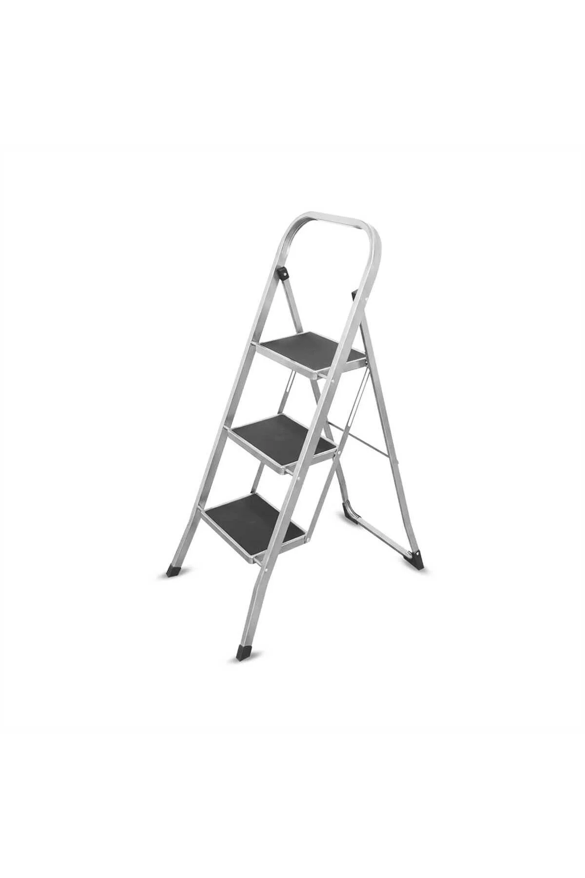 Sgs1133 Slimstep 3 Basamak Ev Tipi Geniş Basamaklı Metal Merdiven Sgs1133 Slimstep 3 Basamak Ev Tipi Geniş Basamaklı Metal Merdiven