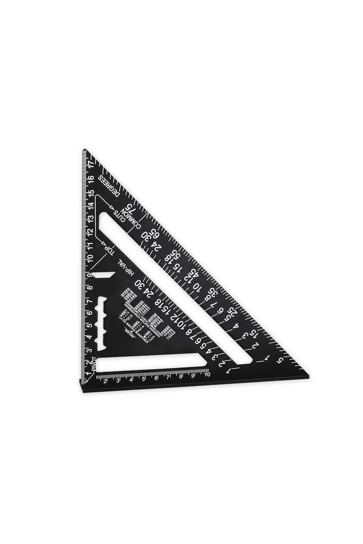 SGS1695 ALÜMİNYUM ÜÇGEN MARANGOZ GÖNYE 180 MM 3 MM KALINLIK