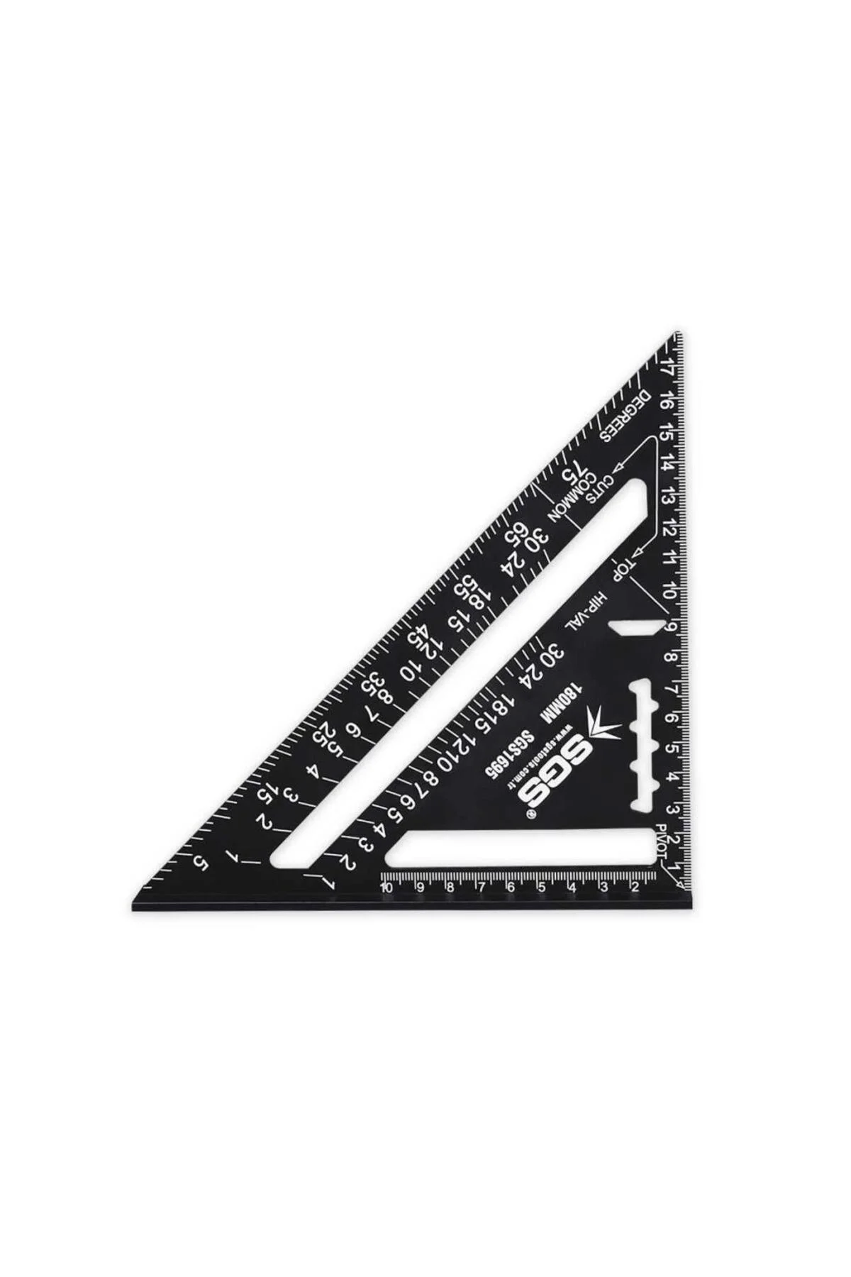 SGS1695 Alüminyum Üçgen Gönye180mm