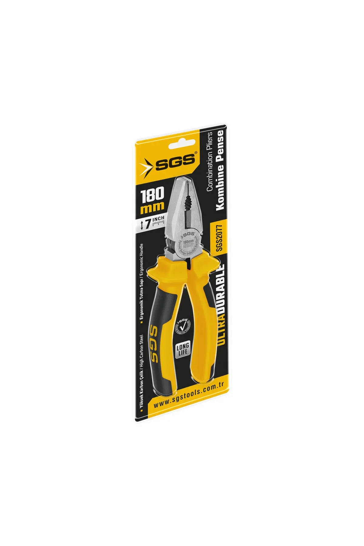 SGS2077 KALİTELİ KOMBİNE PENSE 7 inc 180mm Fiyatı, Yorumları ve Özellikleri