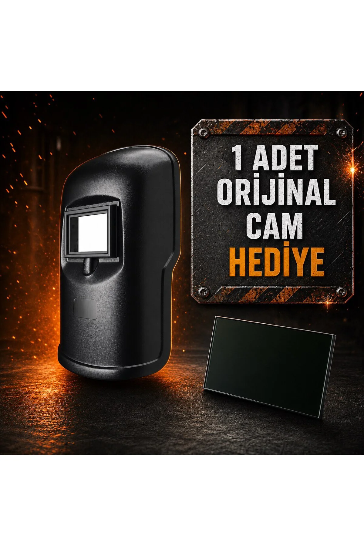 SGS268 El Kaynak Maskesi + Orijinal Cam
