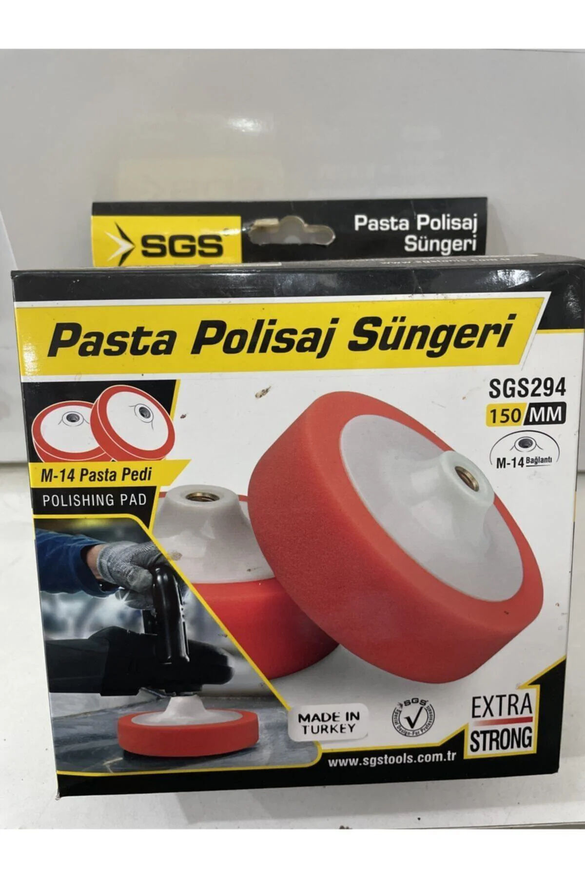 Sgs294 Sgs Pasta Polisaj Süngeri M14 150 Mm