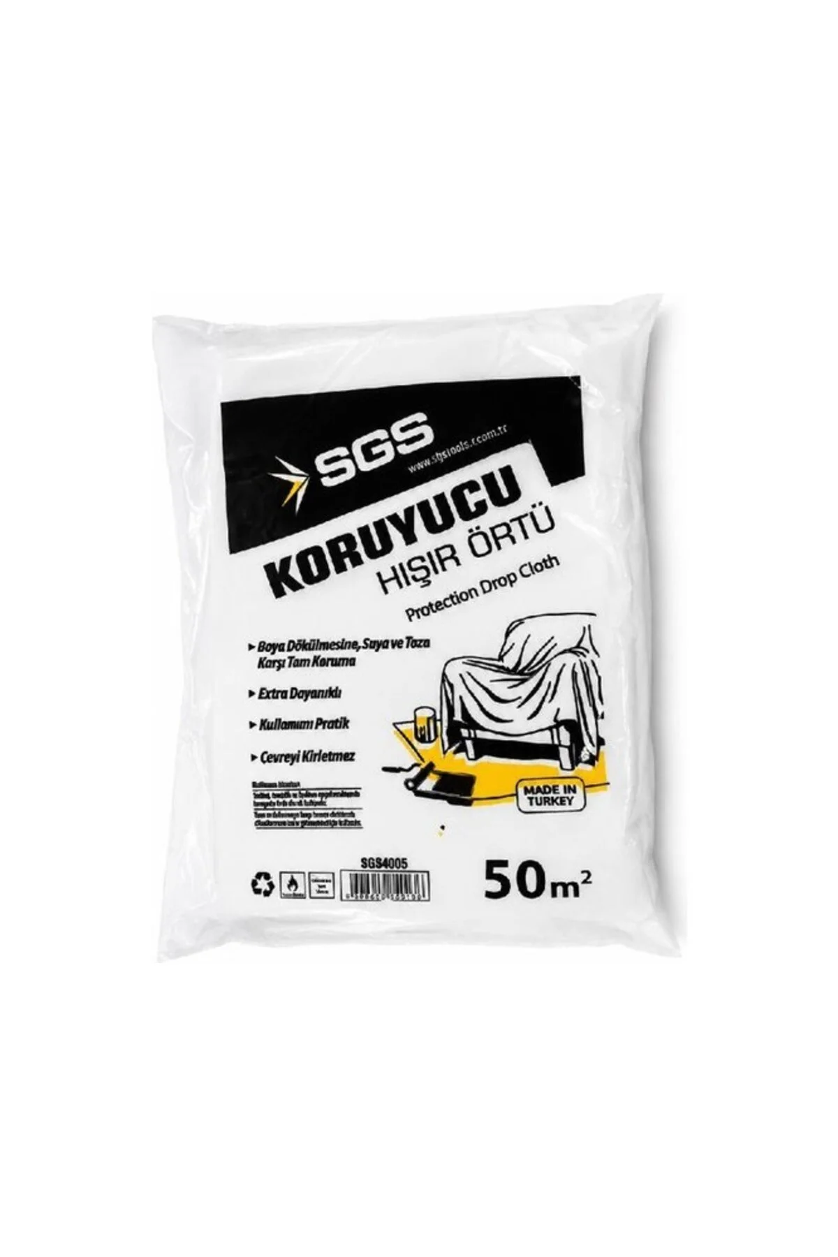 SGS4005 Koruyucu Hışır Örtü 4X12.5 50 M² SGS4005 Koruyucu Hışır Örtü 4X12.5 50 M²