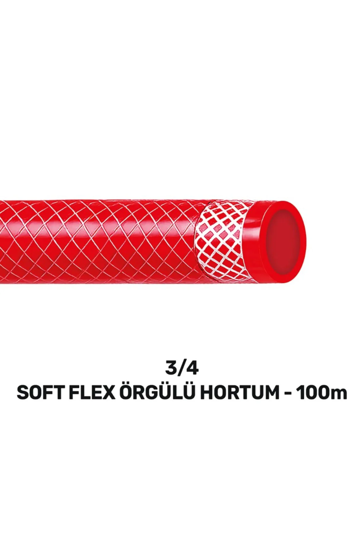 SGS4343 3/4 SOFTFLEX ÖRGÜLÜ HORTUM 100 METRE