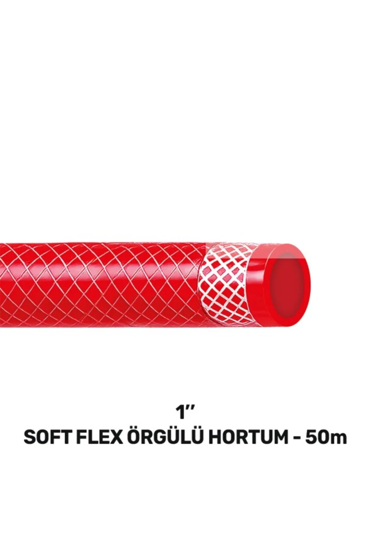 SGS4344 1'' Softflex Örgülü Hortum 50 Metre