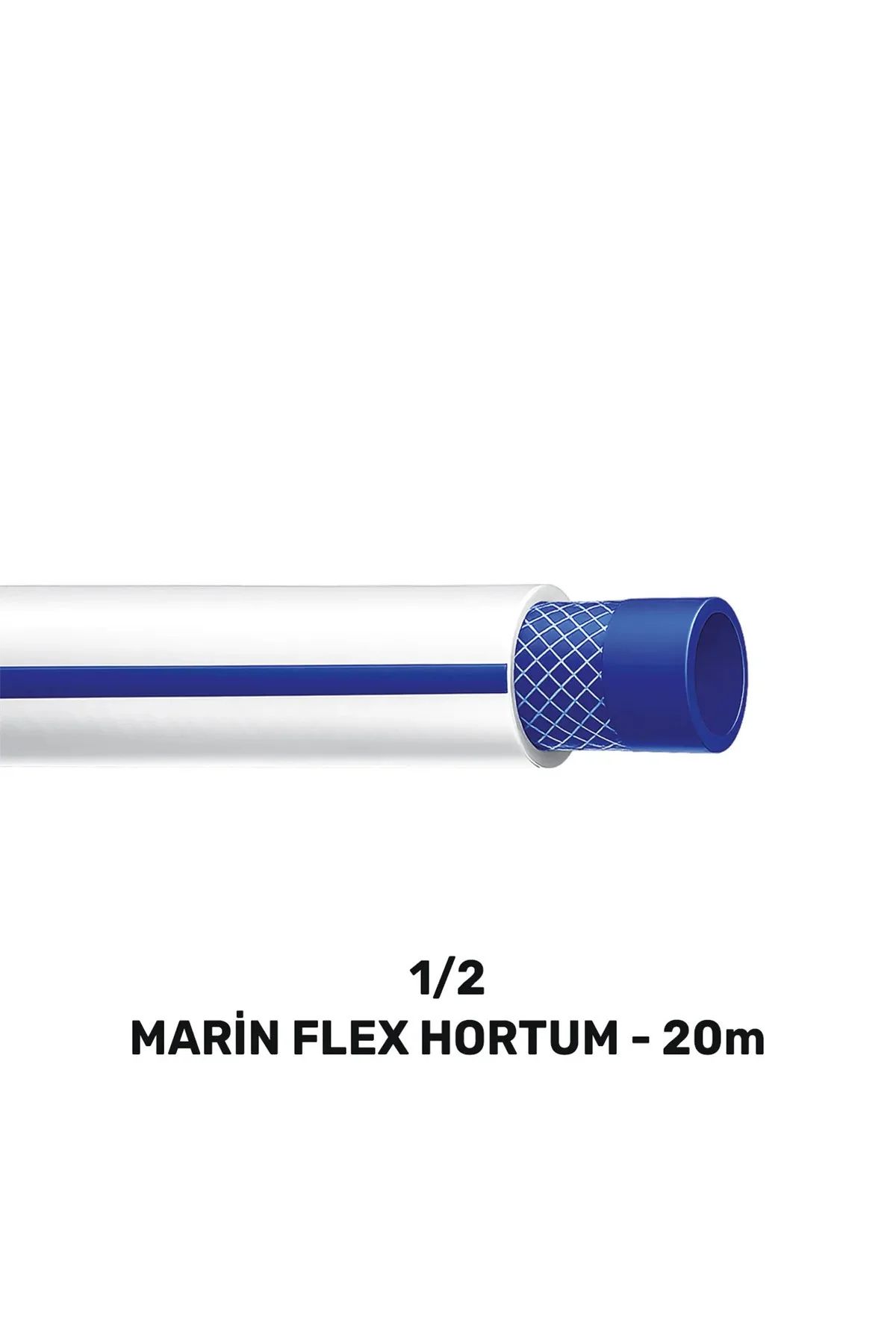 SGS4350 1/2 MARINFLEX MARIN YAT HORTUMU 20 MT 3 KATLI ÖRGÜLÜ HORTUM - Görsel 2