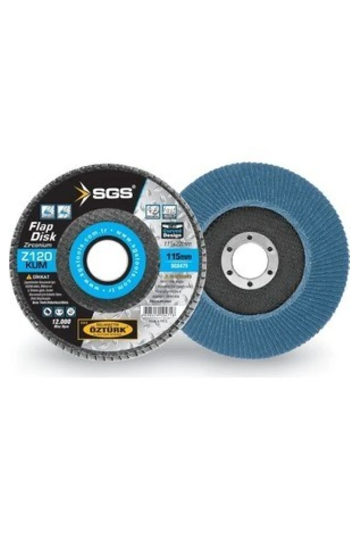 SGS475 Flap Disk 115MM 120KUM (Zirconium) Fiyatı, Yorumları ve Özellikleri
