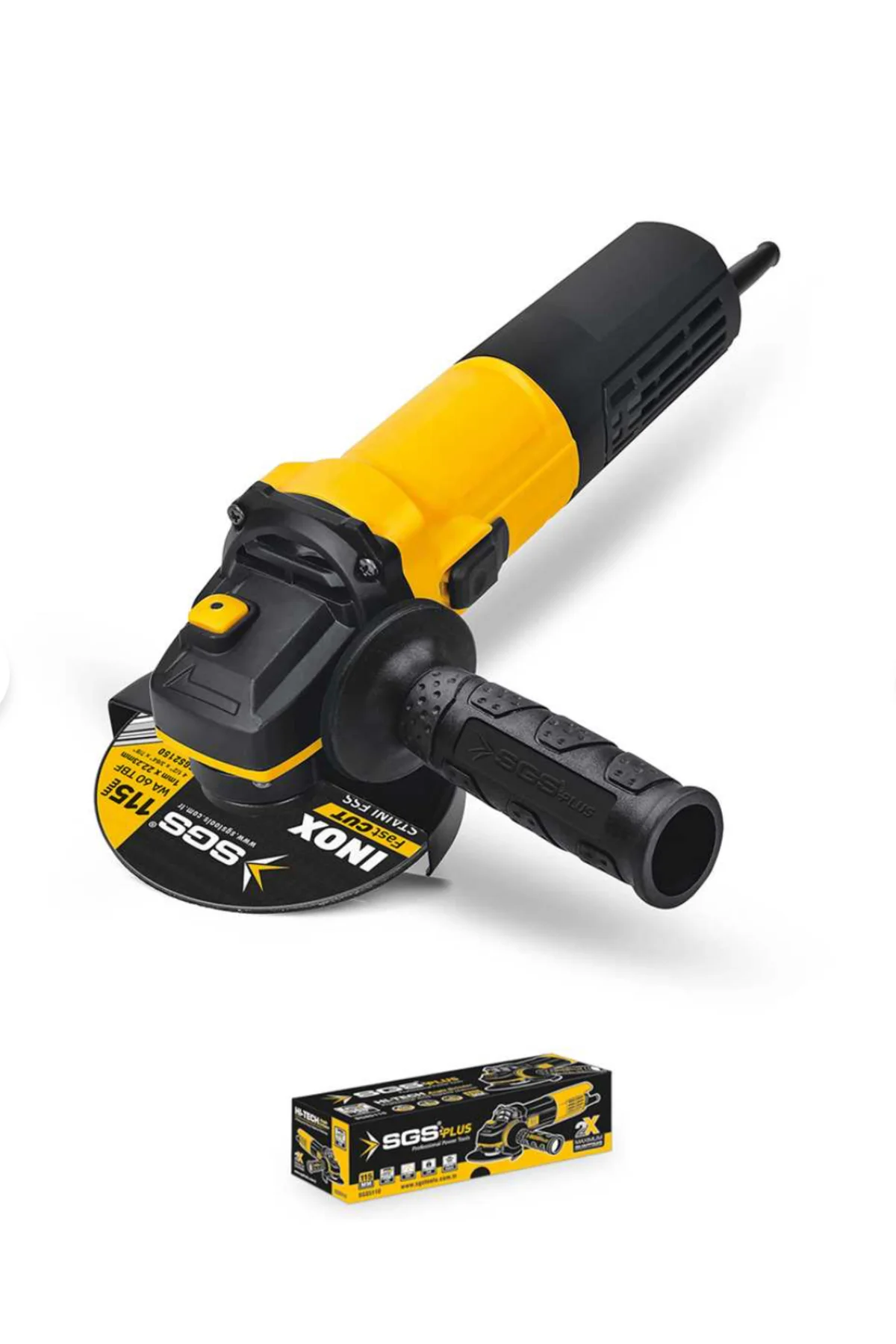 SGS5111 SGS AVUÇ TAŞLAMA 750 WATT 115MM DEVİR AYARLI