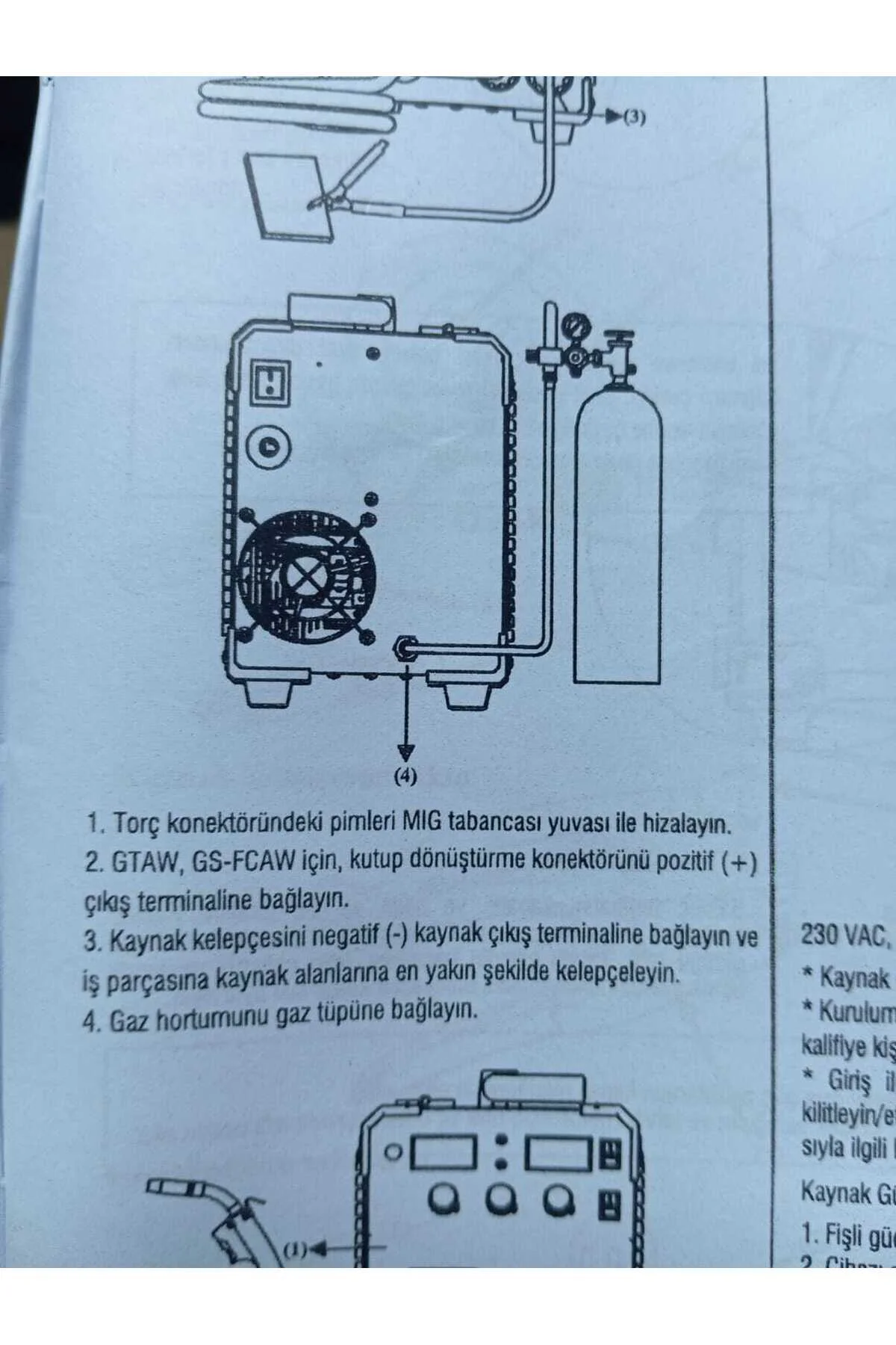 SGS5167 165A MIG Gazaltı Kaynak Makinesi -Profesyonel Güçlü Taşın