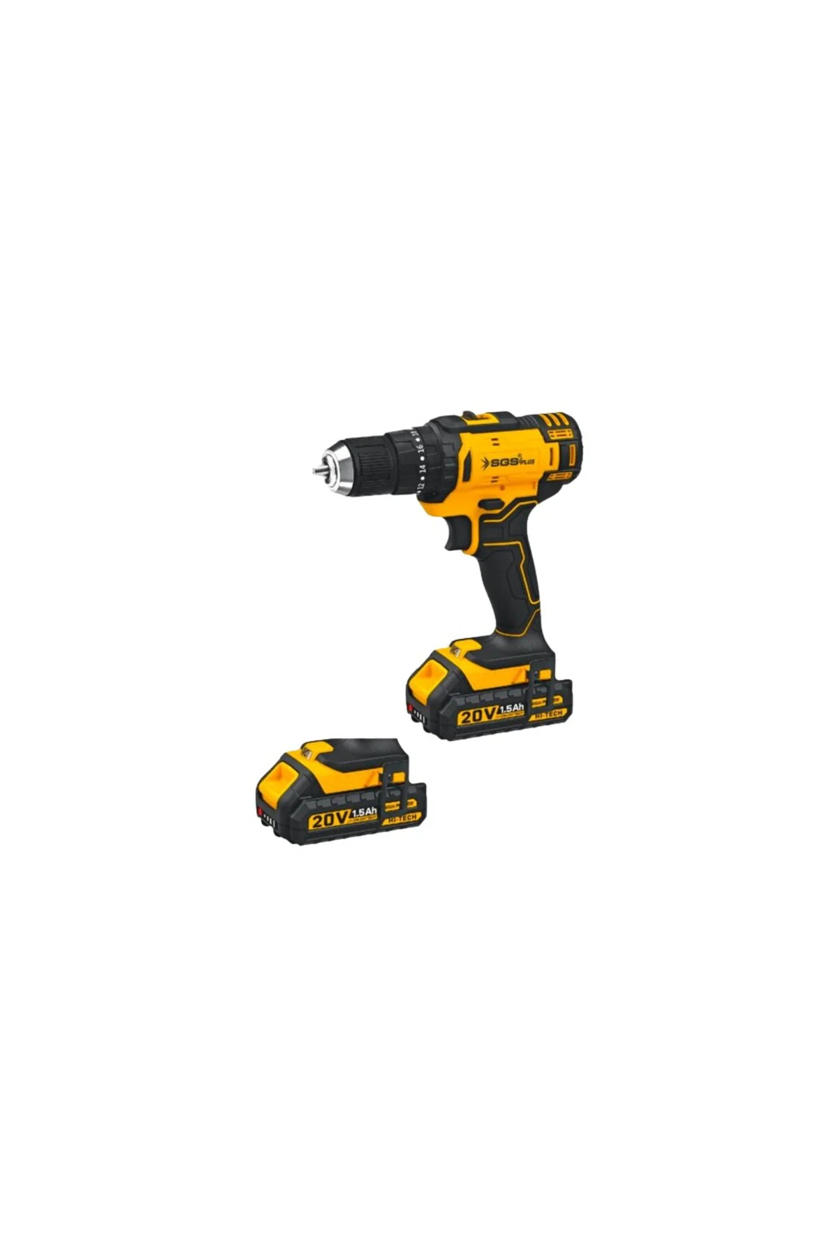 Sgs5248 - Darbeli 20 Volt 1.5 Amper Akülü Şarjlı Matkap Vidalama 