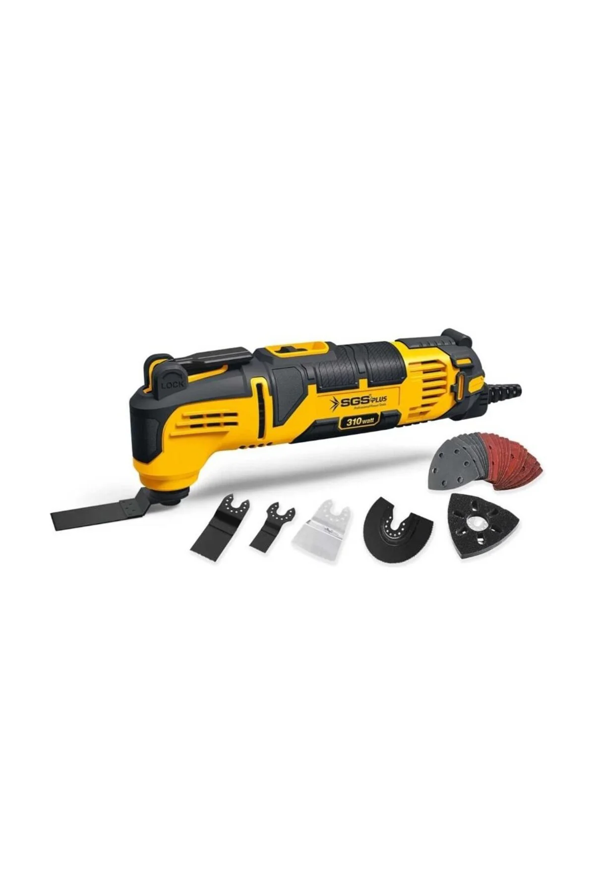 SGS5255 - Kesici Raspalama Zımparalama Makine Seti 310 Watt 23 Pa
