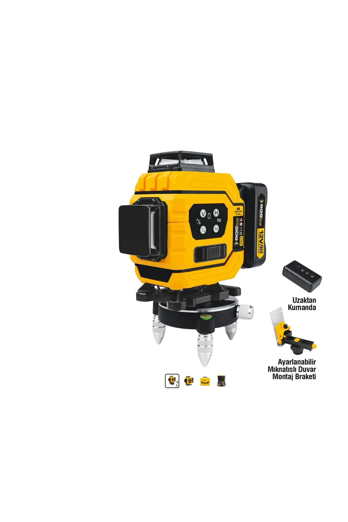 SGS5479 Lazer Hizalama Distomat (şakül) 16 Line 4*360