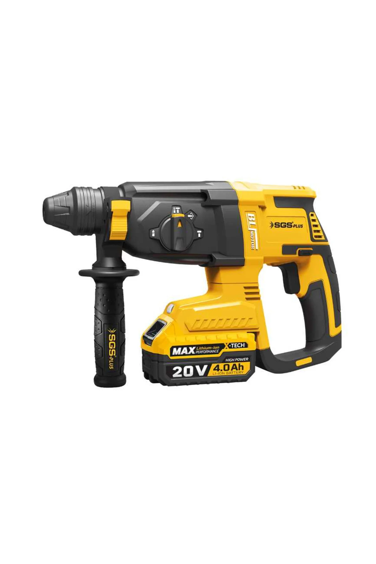 Sgs5521 - 20 Volt 4 Amper Sds Plus Akülü Darbeli Kırıcı Delici Se