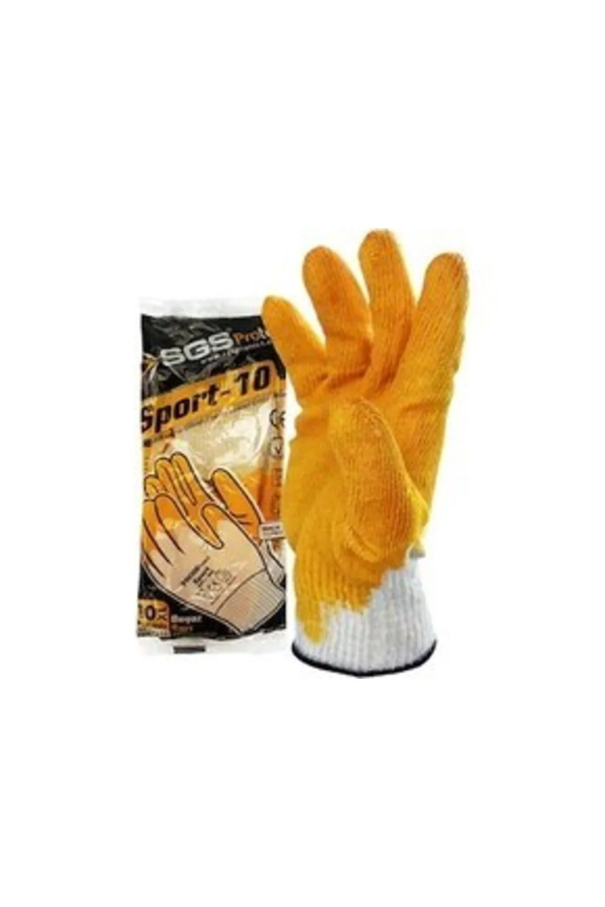 SGS7211 Sport-10 Latex Kaplı Pamuk Eldiven 1 çift SGS7211 Sport-10 Latex Kaplı Pamuk Eldiven 1 çift