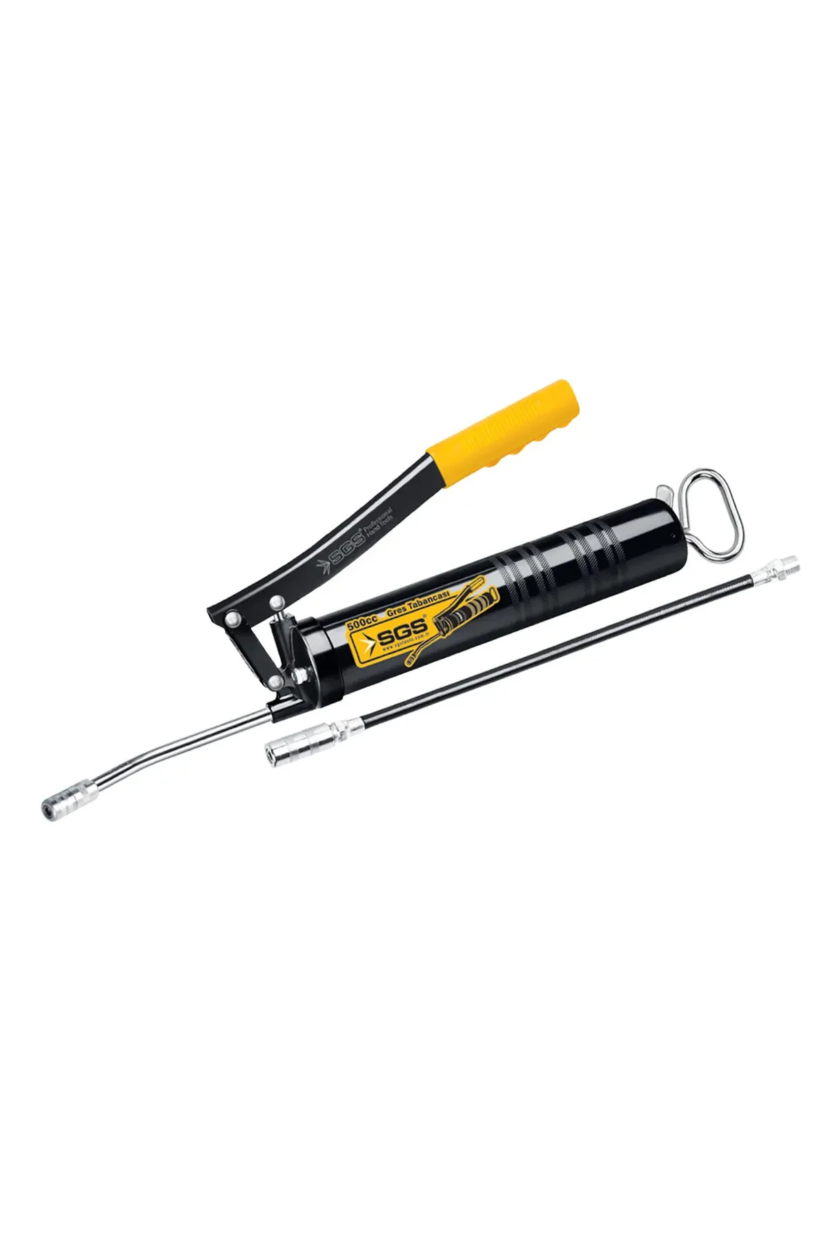 SGS753 Gres Pompası Gres Yağ Pompası 500 Cc Büyük Boy Metal Gövde SGS753 Gres Pompası Gres Yağ Pompası 500 Cc Büyük Boy Metal Gövde