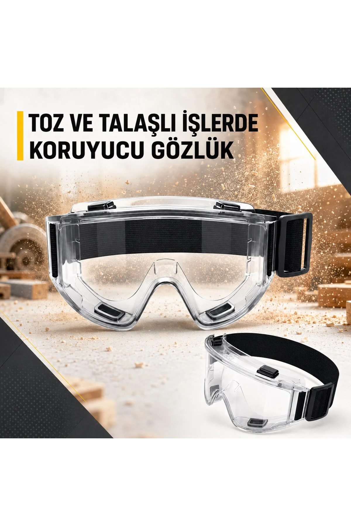 SGS773 Koruyucu Toz Gözlüğü Sport Ayarlı SGS773 Koruyucu Toz Gözlüğü Sport Ayarlı