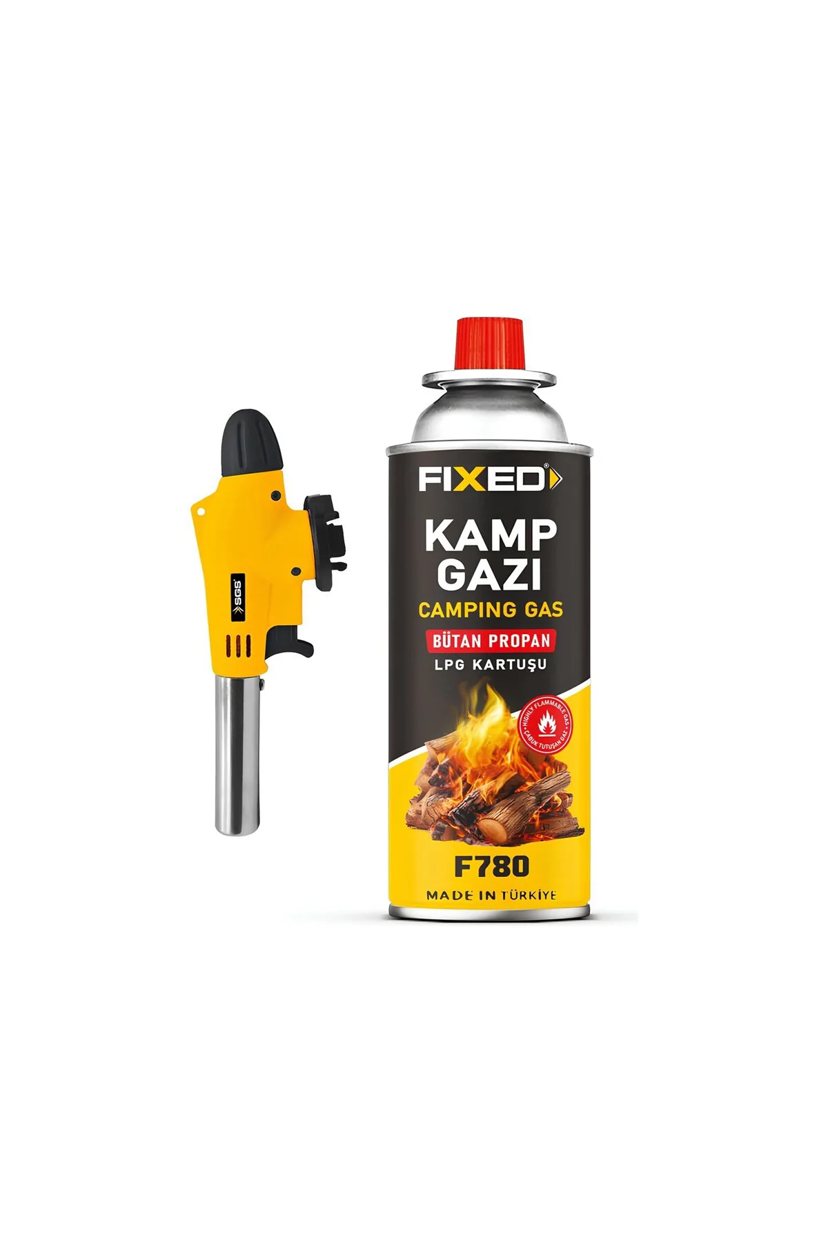 SGS782 Kamp Pürmüz Gaz Seti (Pürmüz Başlığı+Kamp Gazı) SGS782 Kamp Pürmüz Gaz Seti (Pürmüz Başlığı+Kamp Gazı)