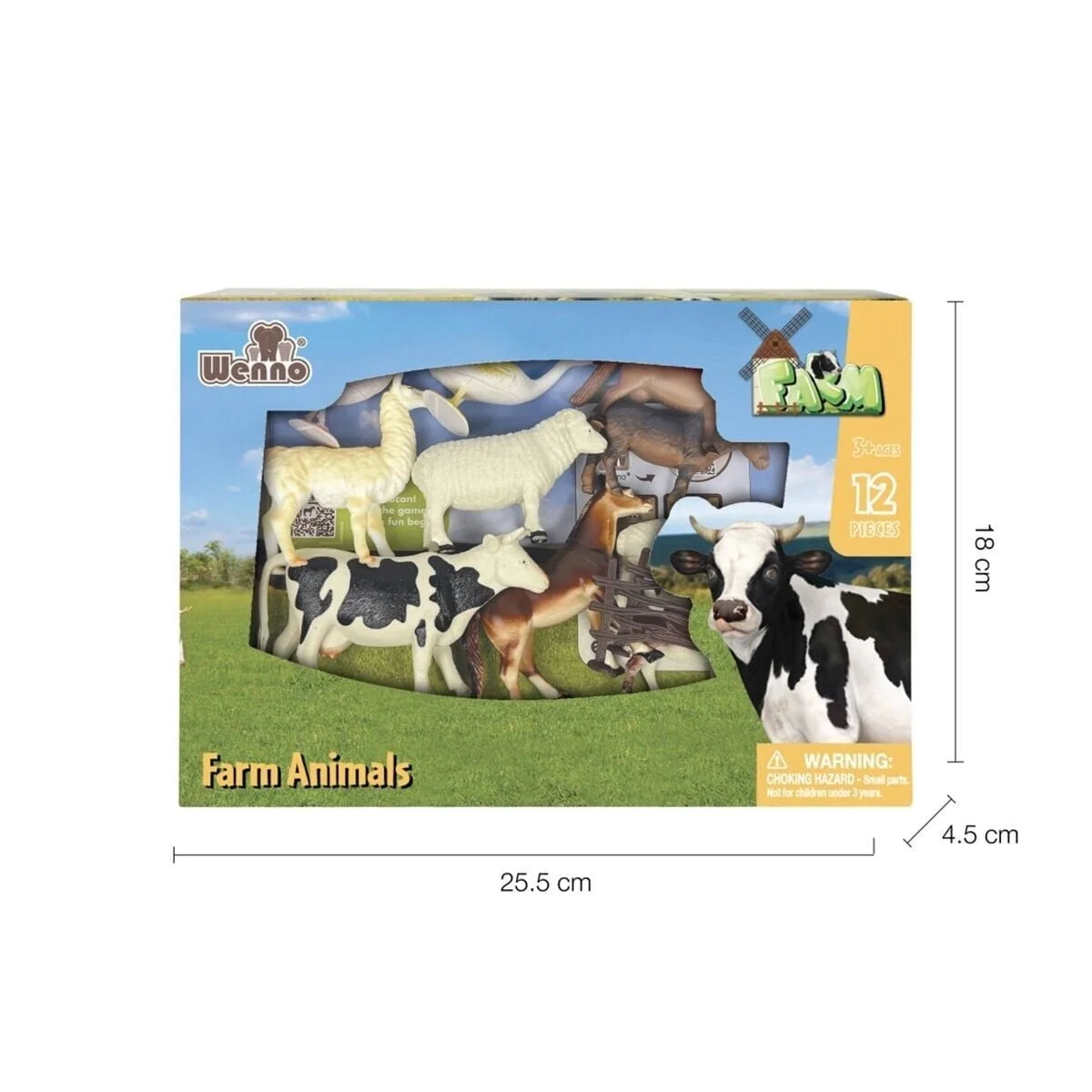 SH-5901-5904 KUTULU 12PCS VAHŞİ VE ÇİFTLİK
