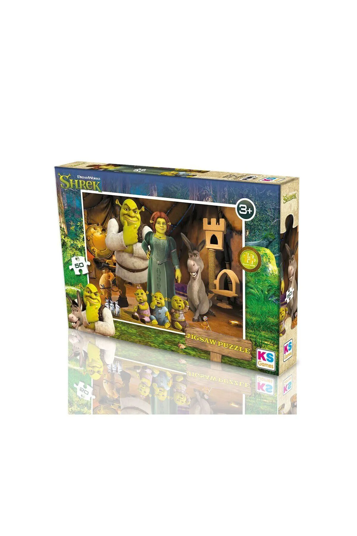 Sh 709 Shrek Puzzle 50 Prç