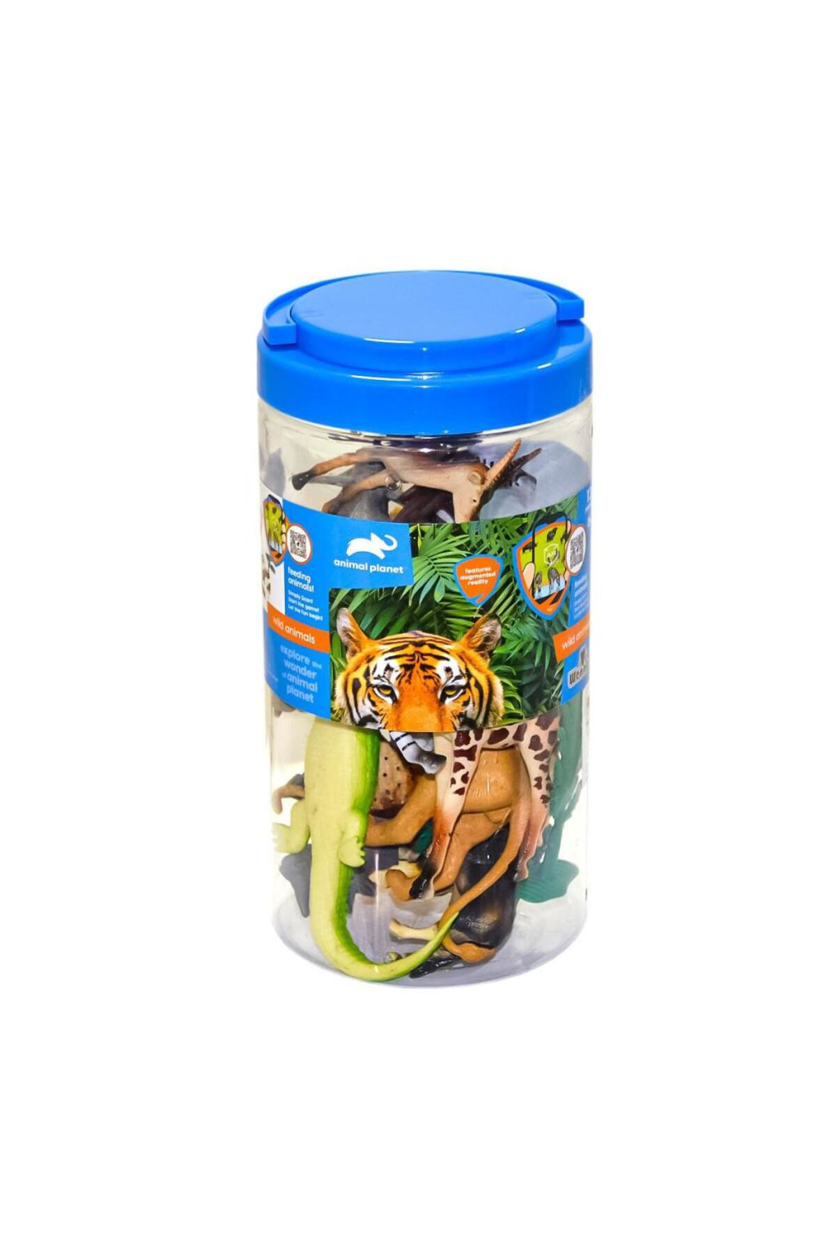 Nessiworld Sh-D6401 Vahşi Hayvan Oyun Seti 23 Cm -Vardem