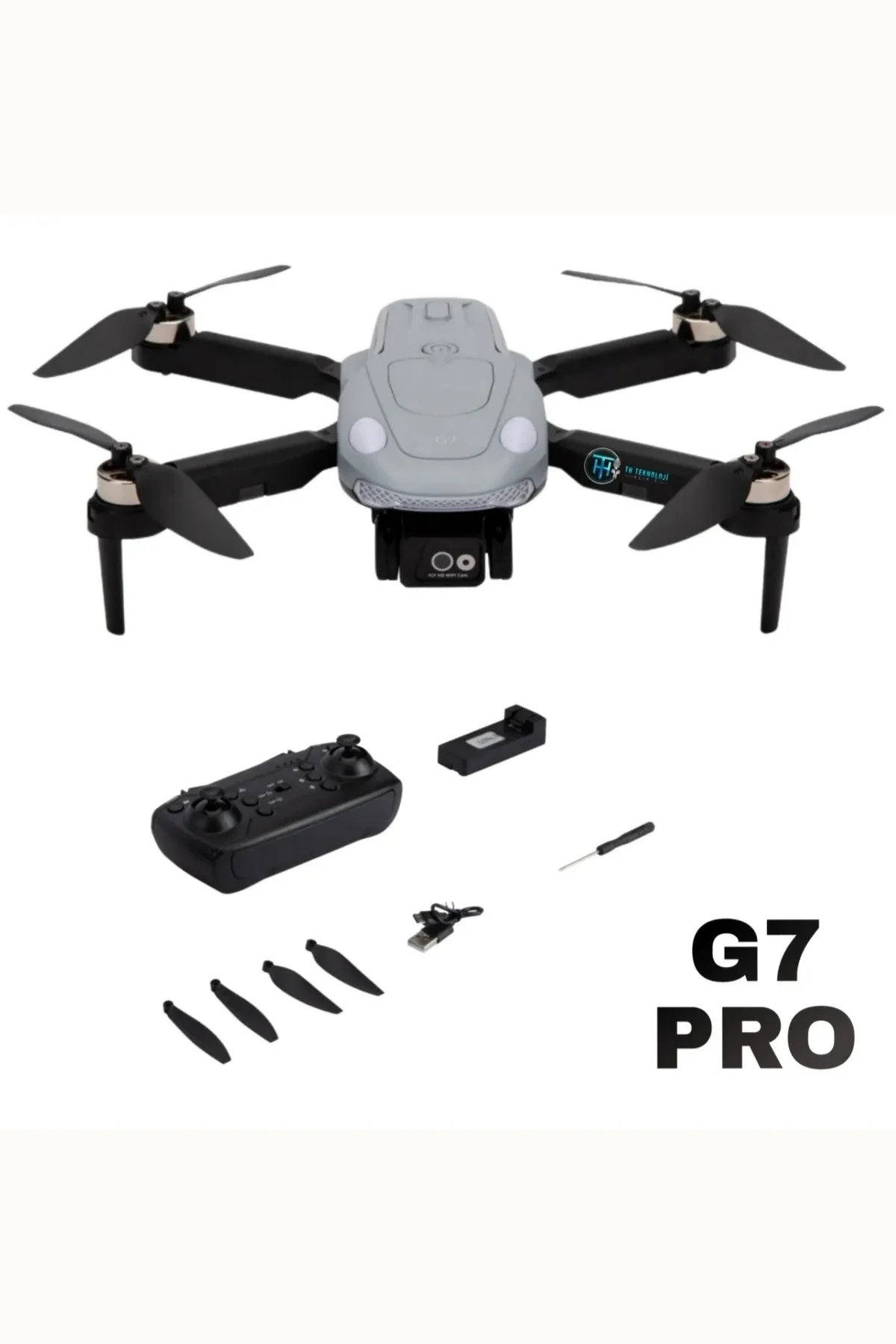 SH Kaydı Gerektirmeyen Drone - Renk: Siyah, Kamera Özelliği: 1080P FULL HD, Yedek Batarya