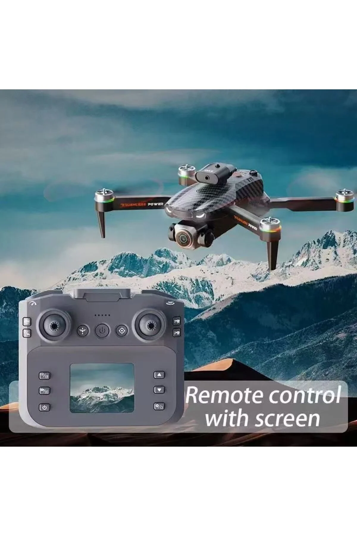 SH Kaydı Gerektirmeyen Drone - Renk: Siyah, Kamera Özelliği: 1080P FULL HD, GPS | Teknik Özellikleri