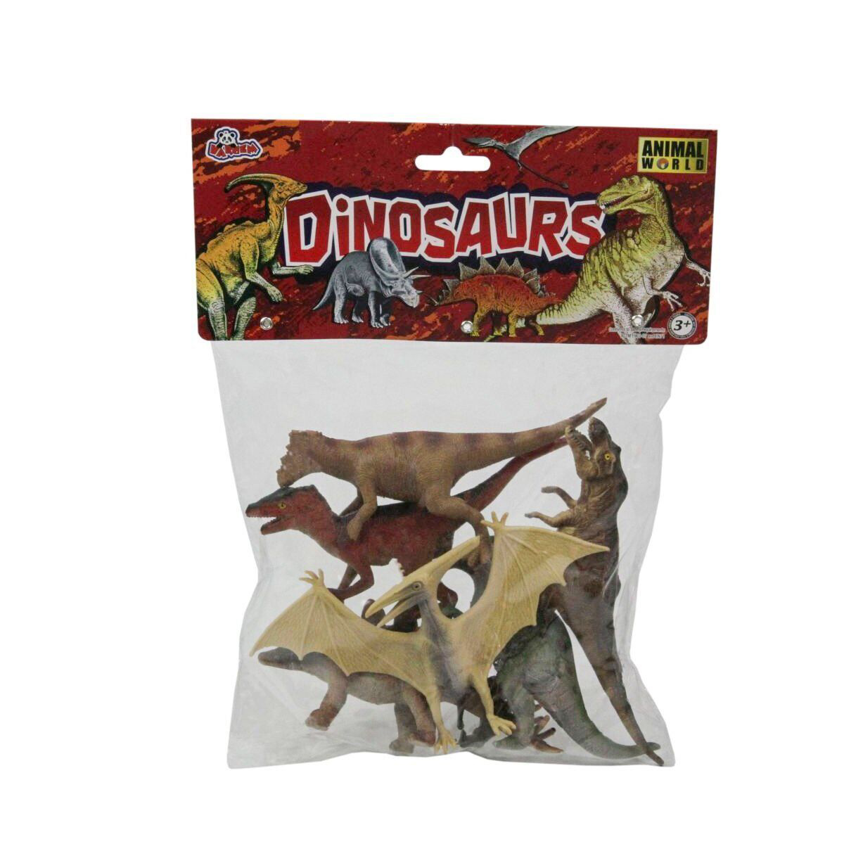 SH-Vardem 6 Parça 5 inch  Çiftlik, Dinozor,Vahşi Orman ve Deniz H