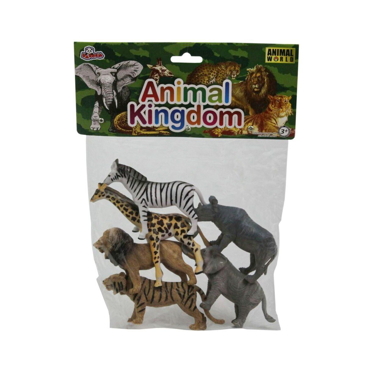 SH-Vardem 6 Parça 5 inch  Çiftlik, Dinozor,Vahşi Orman ve Deniz H