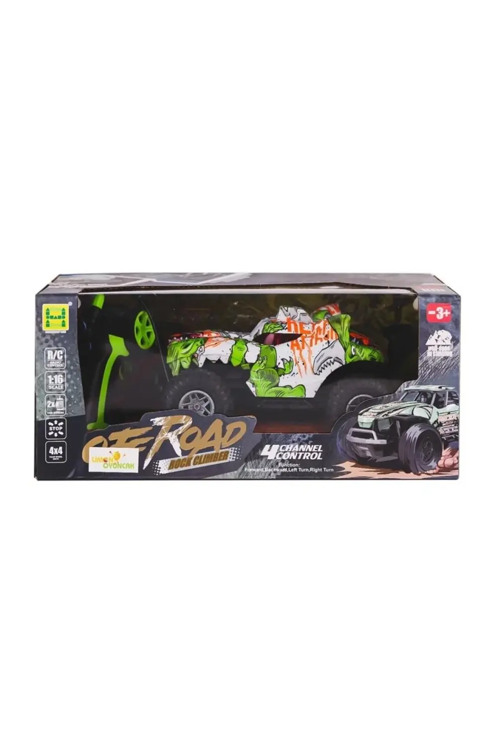 SH091-503B Kumandalı Şarjlı Off Road Canavar Rock Climber 4x4 -Li