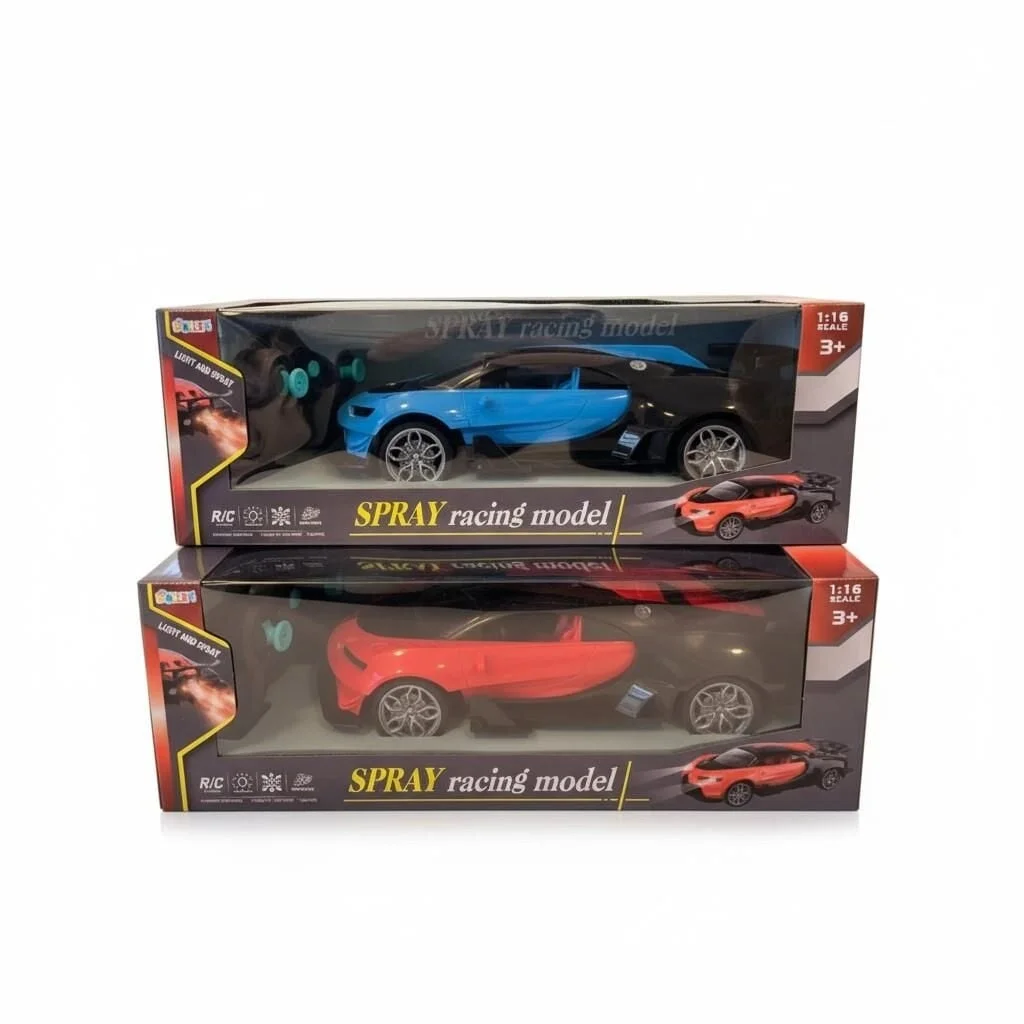 SH40924 1:16 DUMAN ÇIKARAN UZAKTAN KUMANDALI SPOR ARABA-ZRV
