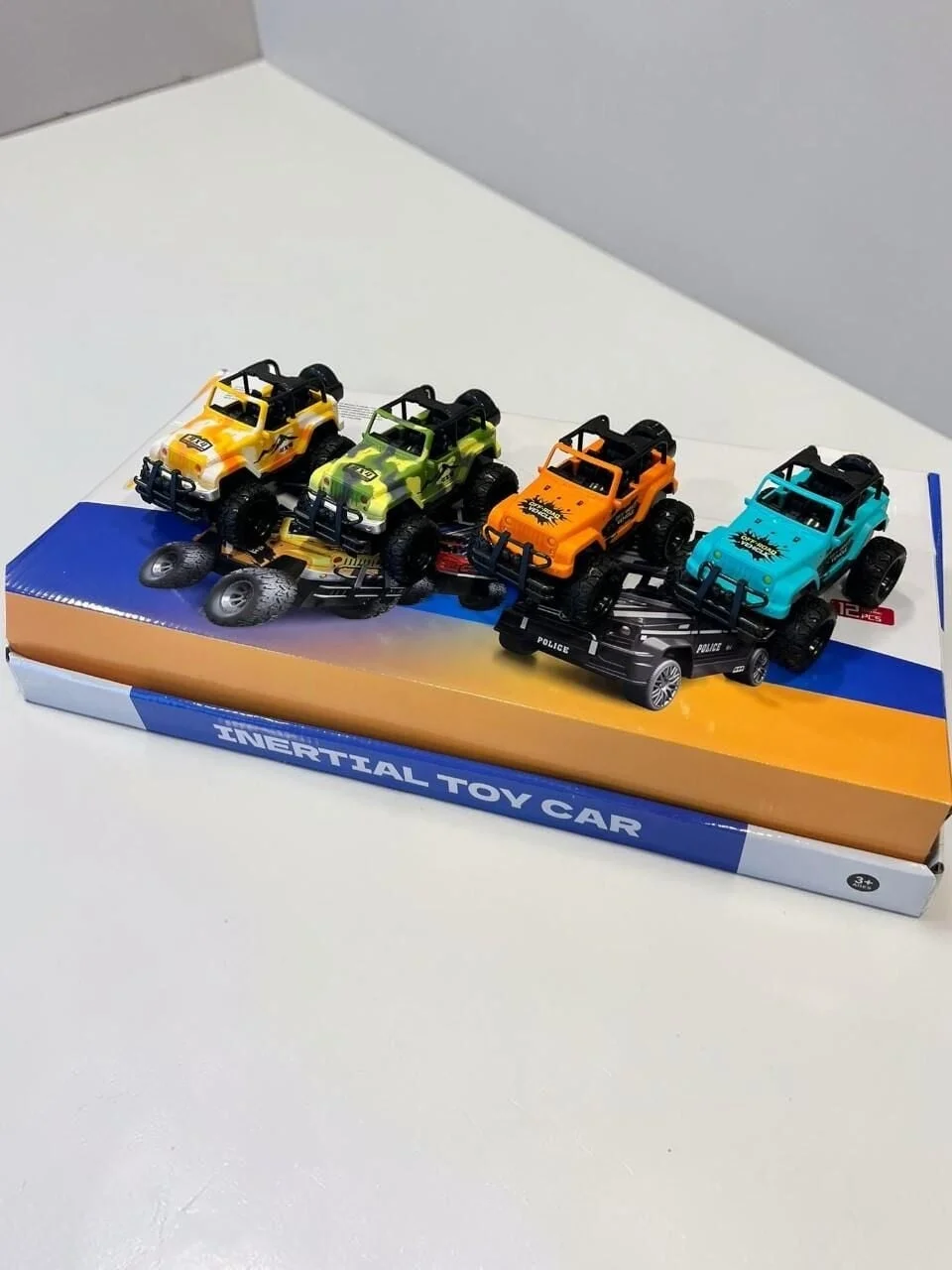 SH40934 SÜRTMELİ ARABA OFF ROAD JİP PLASTİK- 1 Adet Stokta Olan Renk Gönderilir