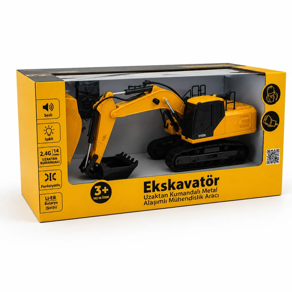 SH59567 2.4G LİSANSLI EKSKAVATÖR Fiyatı, Yorumları ve Özellikleri