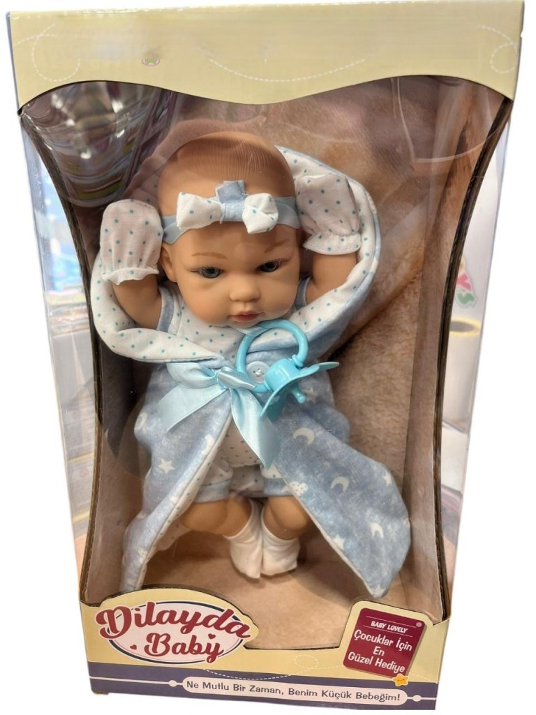 SH59996 35 CM TAM VİNİL BEBEK EMZİKLİ-ZRV