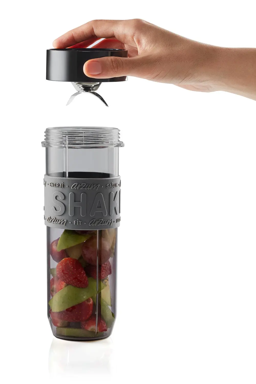 Shake'N Take Neo Kişisel Blender 570ml ve 400ml Şişe 500W Siyah -