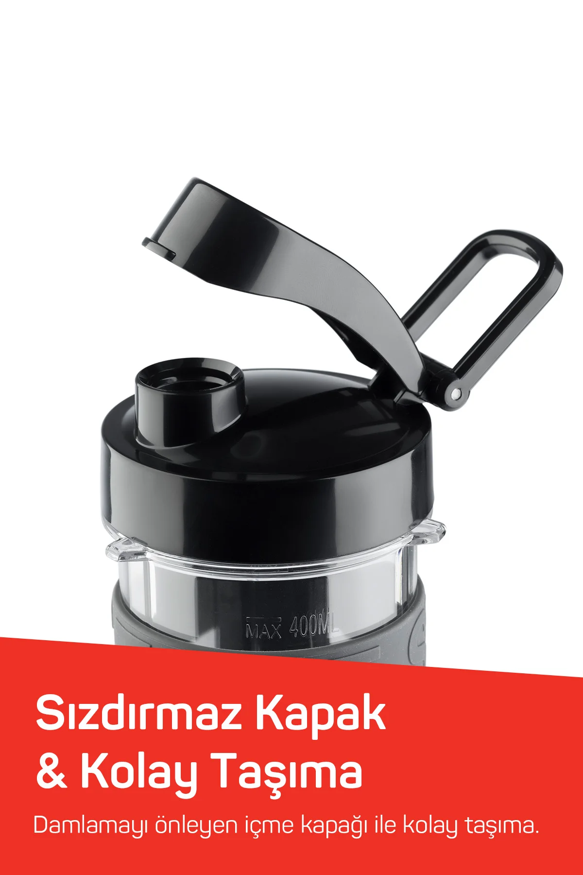 Shake'N Take Neo Maxi Sürahi Blender 1L Sürahi ve 570ml Şişe 500W