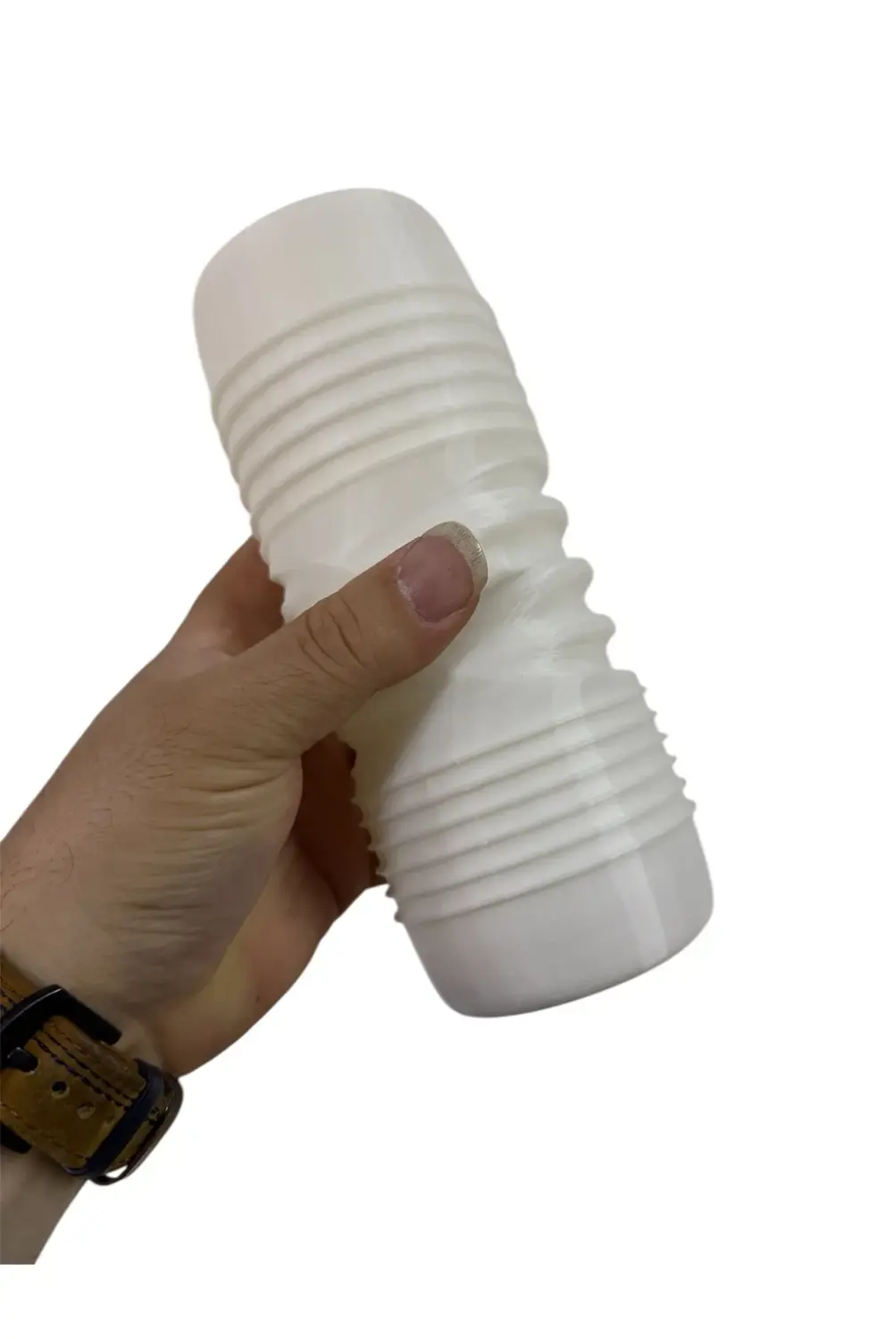 Shaker Ritim Müzik Aleti Perküsyon Büyük Boy Large Beyaz