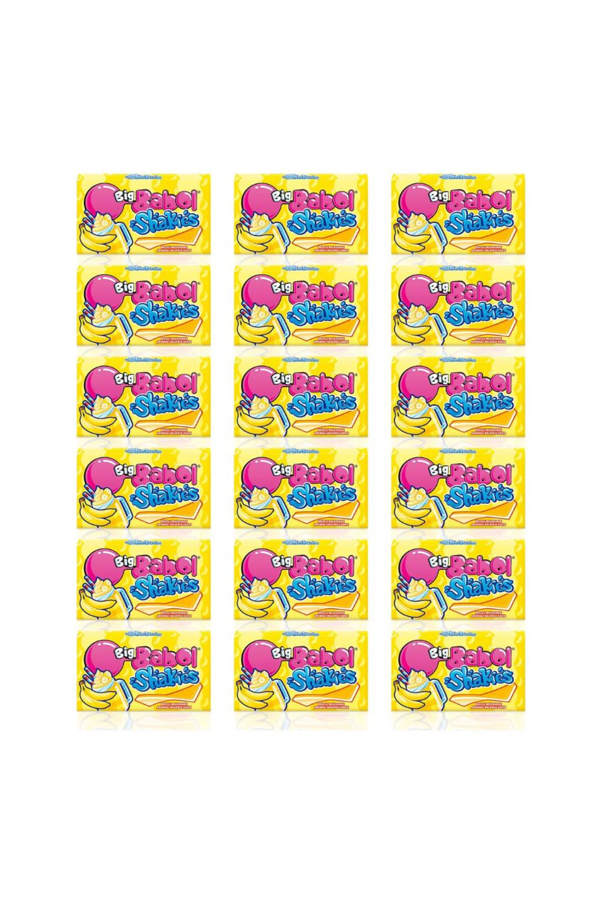 Shakies Muz Aromalı Sakız 26 gr x 18 Adet