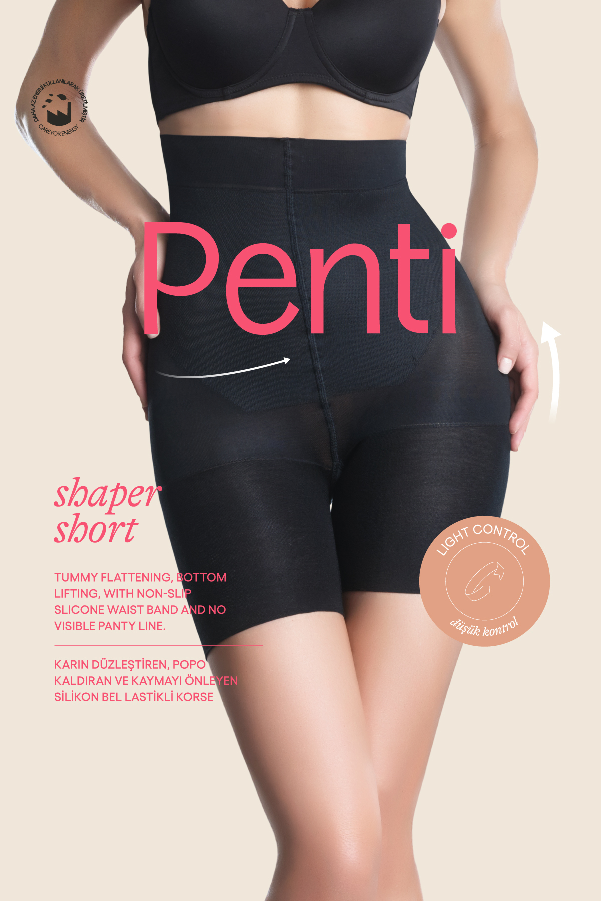 Penti Shaper Ten Rengi Şort