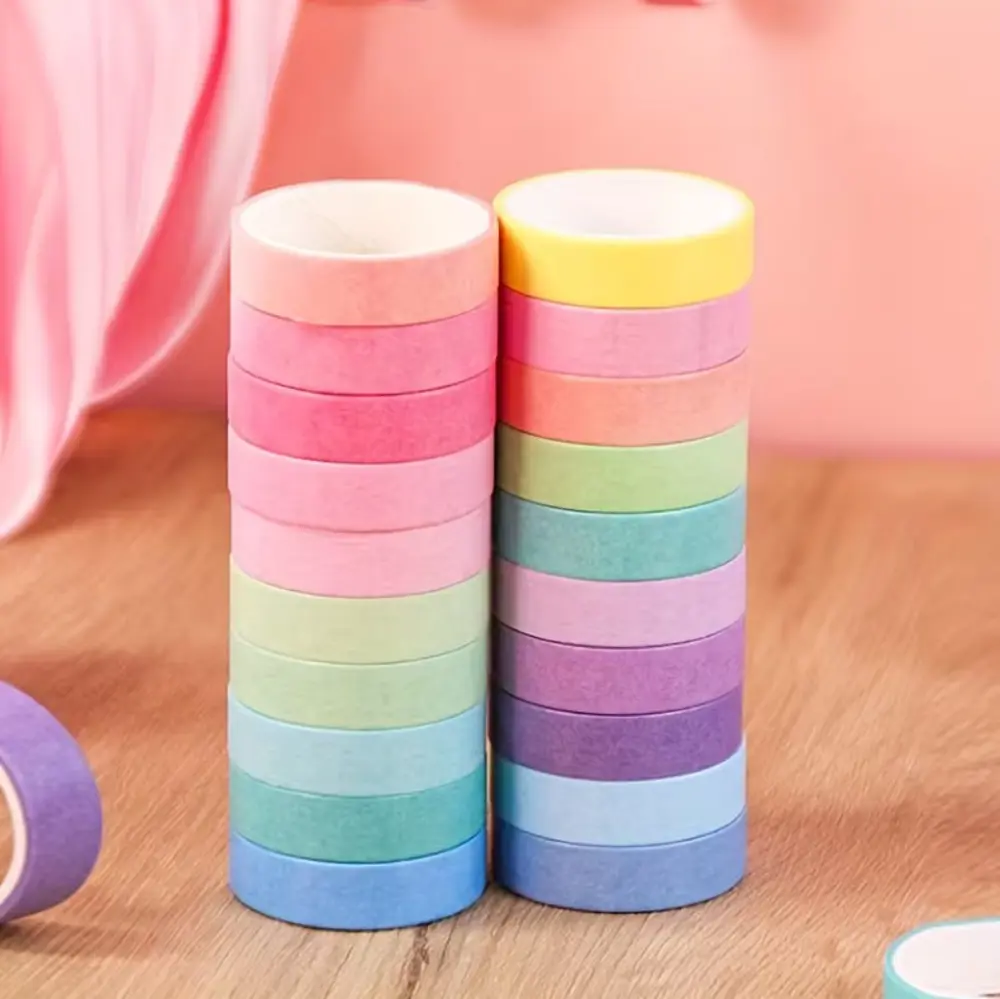 Share Vintage Washi Tape Bant Yapışkanlı Maskeleme Kağıdı Desenli