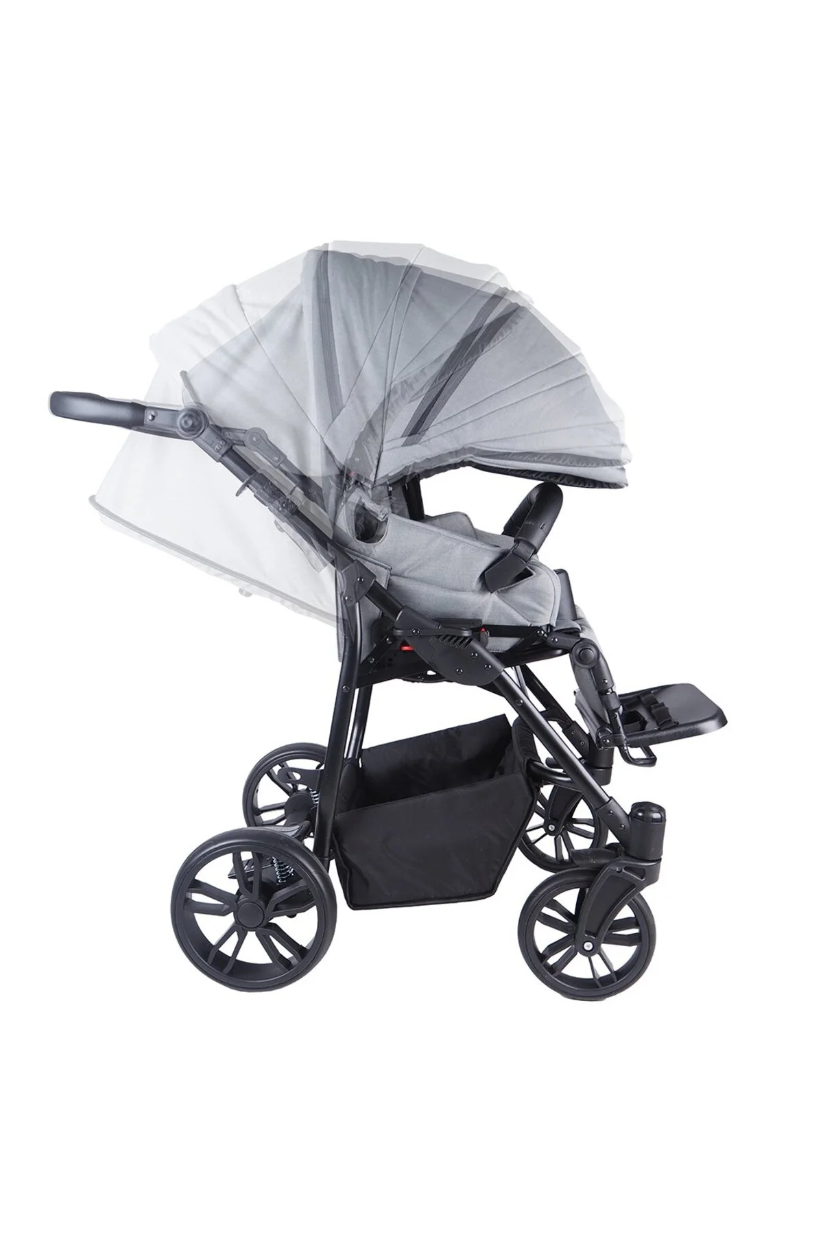 Shark Buggy Engelli Çocuk Puseti - Görsel 6