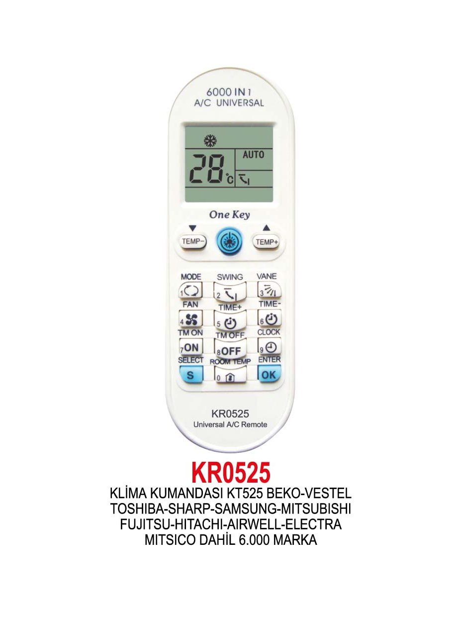 SHARP KLİMA KUMANDASI SHARP KLİMA KUMANDASI