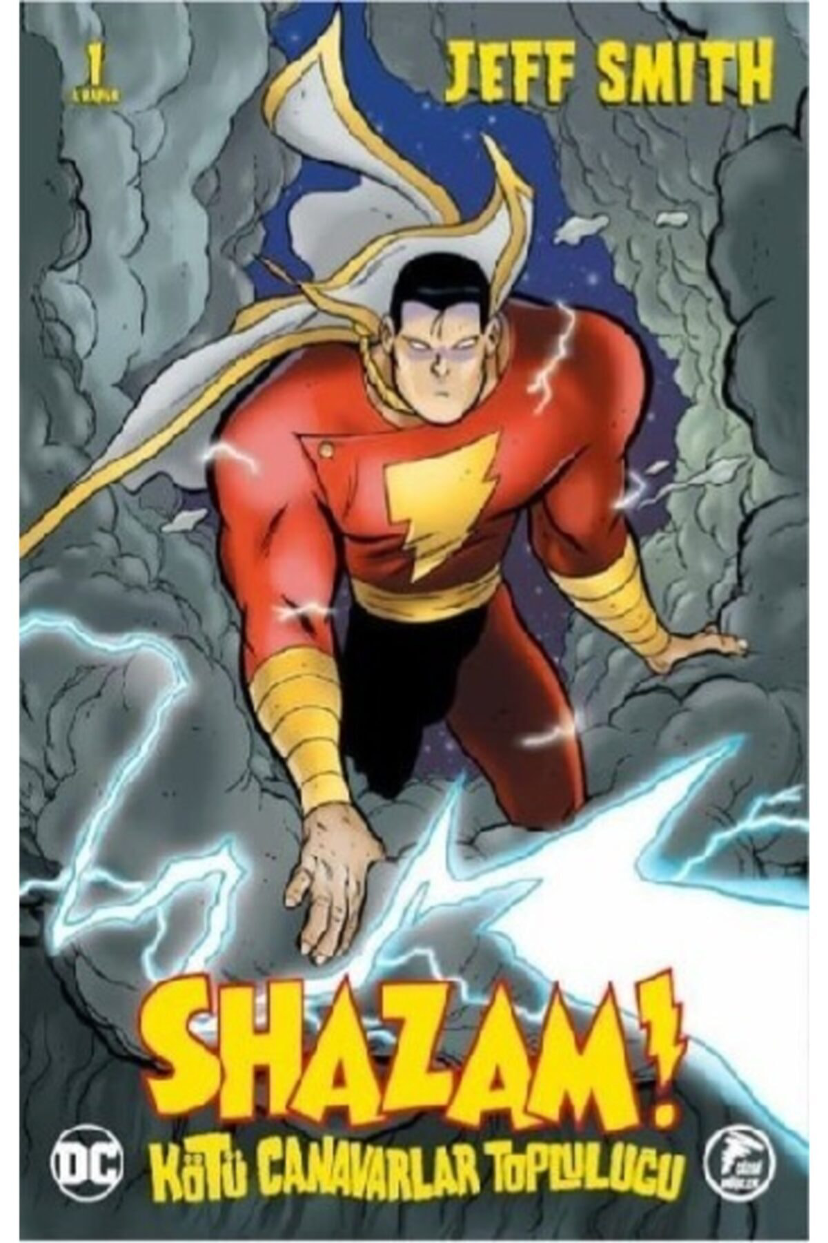 Shazam!-kötü Canavarlar Topluluğu 1 A Kapak - Jeff Smith