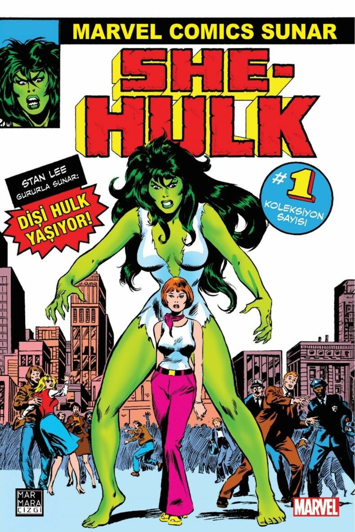 She-Hulk #1 / Stan Lee / Marmara Çizgi / 9786256378599