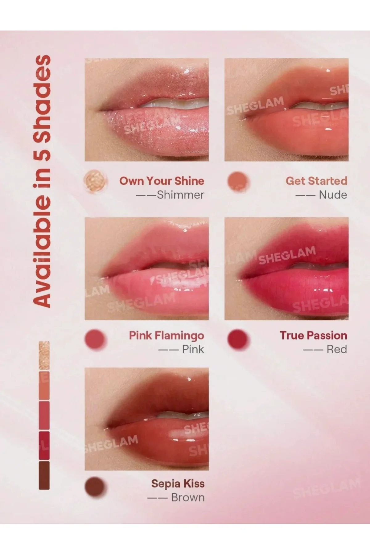 SHEGLAM Booster Shine Plumping Lip Gloss-Get Started