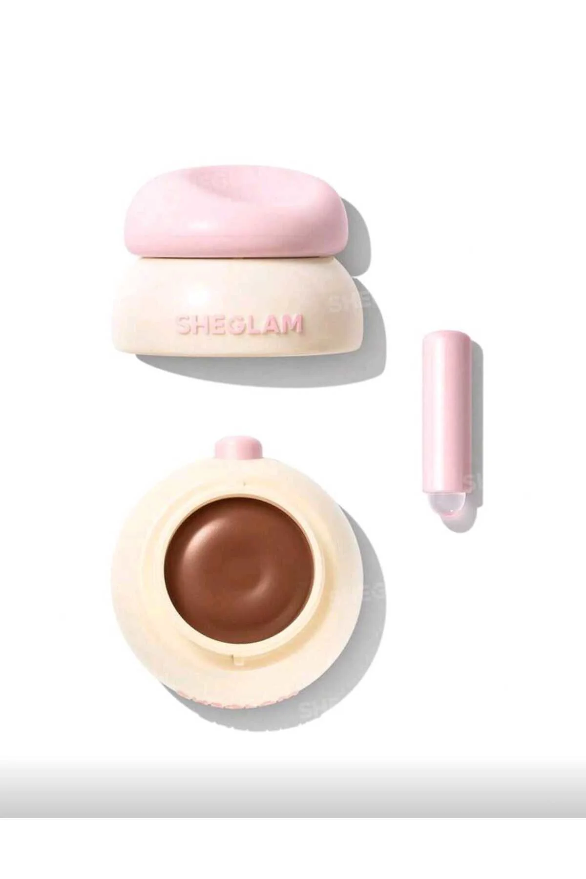SHEGLAM Bounce Putty Pocket Lip Pot Ruj -Biscotti Babe