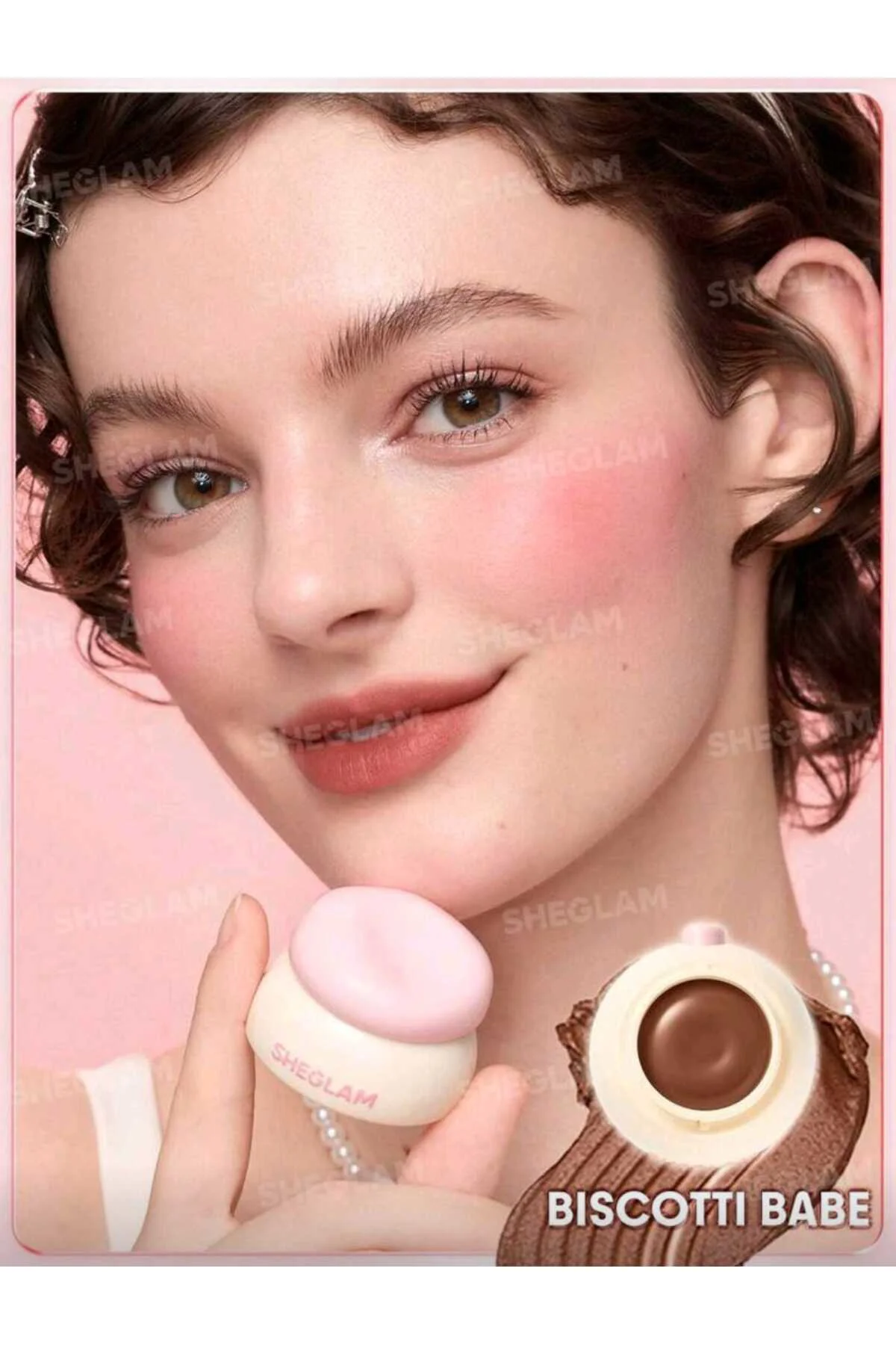 SHEGLAM Bounce Putty Pocket Lip Pot Ruj -Biscotti Babe