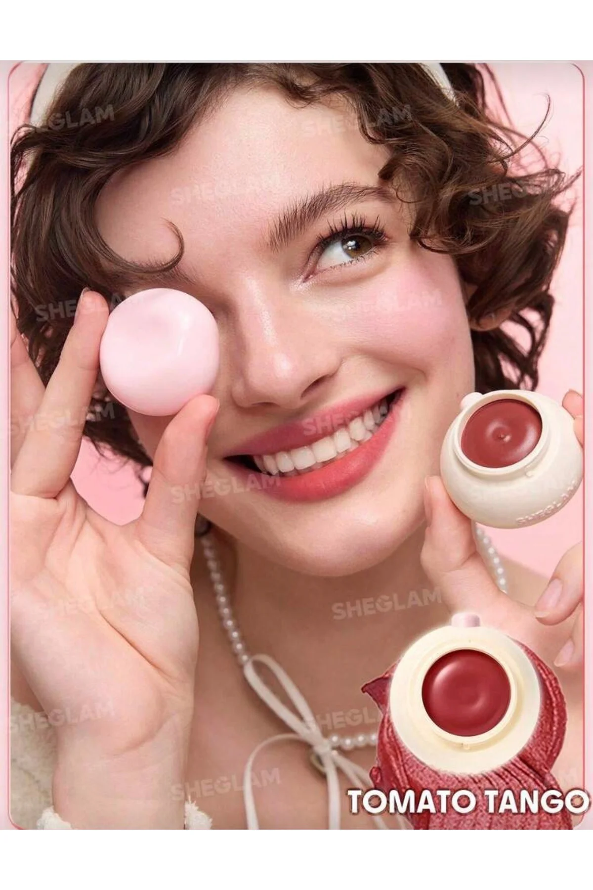 SHEGLAM Bounce Putty Pocket Lip Pot Ruj Tomato Tango